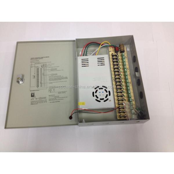 Secure Your CCTV Power Supply with 12V DC 30A 18CH Switch Box and Over-temp Protection