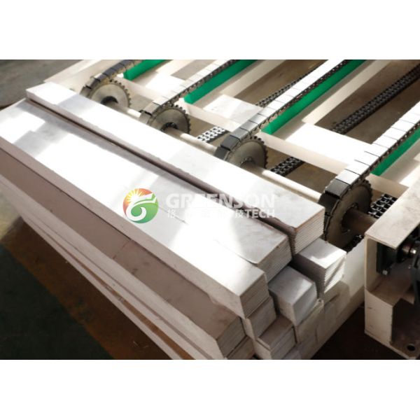 Fast Gypsum Board Strip Cutting Machine For 1200 Mm*2400 Mm Boards Producing 100mm Wide Slats