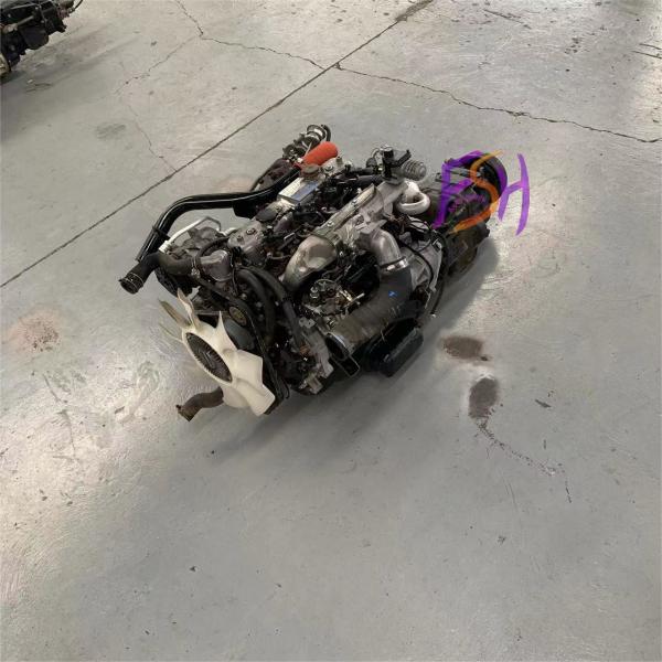 Japanese Original Turbocharged 4JB1T Euro 4 Isuzu Used Diesel Engine For Commercial Vehicles