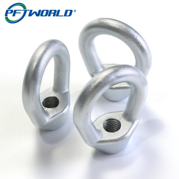 Silver Anodized CNC Machined Aluminum Parts Custom Metal Spares