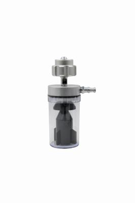 Plastic Brass Oxygen Concentrator Humidifier Bottle , 2l Oxygen Cylinder Humidifier