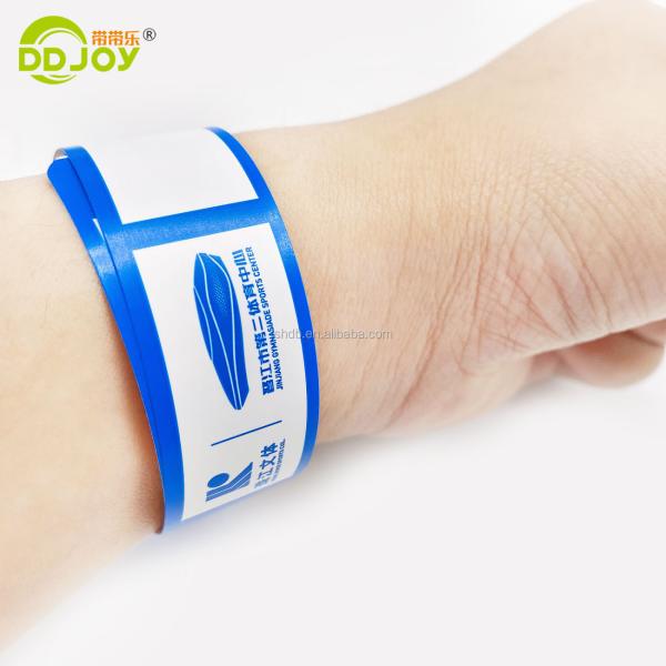 Customizable Waterproof Synthetic Paper Wristbands for Event Identification via FedEx