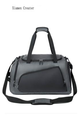 Patchwork Oxford Duffle Bag , Portable Wearproof Gym Fitness Bag