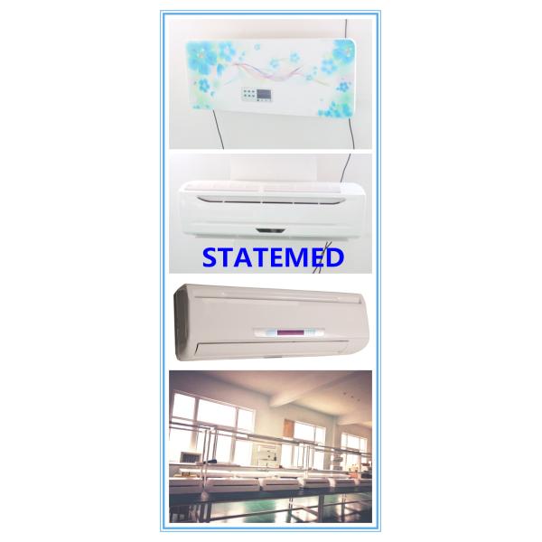 Medical Metal Cover UV Air Purifier , Wall - Mounted Uv Light Sterilization Hospital