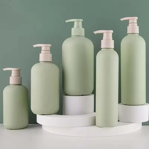 Bouteilles et bocaux de produits cosmétiques biodégradables Bouteille de shampooing pour lotion verte 5 ml - 500 ml