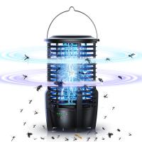 USB Portable Waterproof Mosquito Killer Lamp Electric Insects Killer Outdoor High Powered Bug Lamp with 26pcs Camping Light Beads