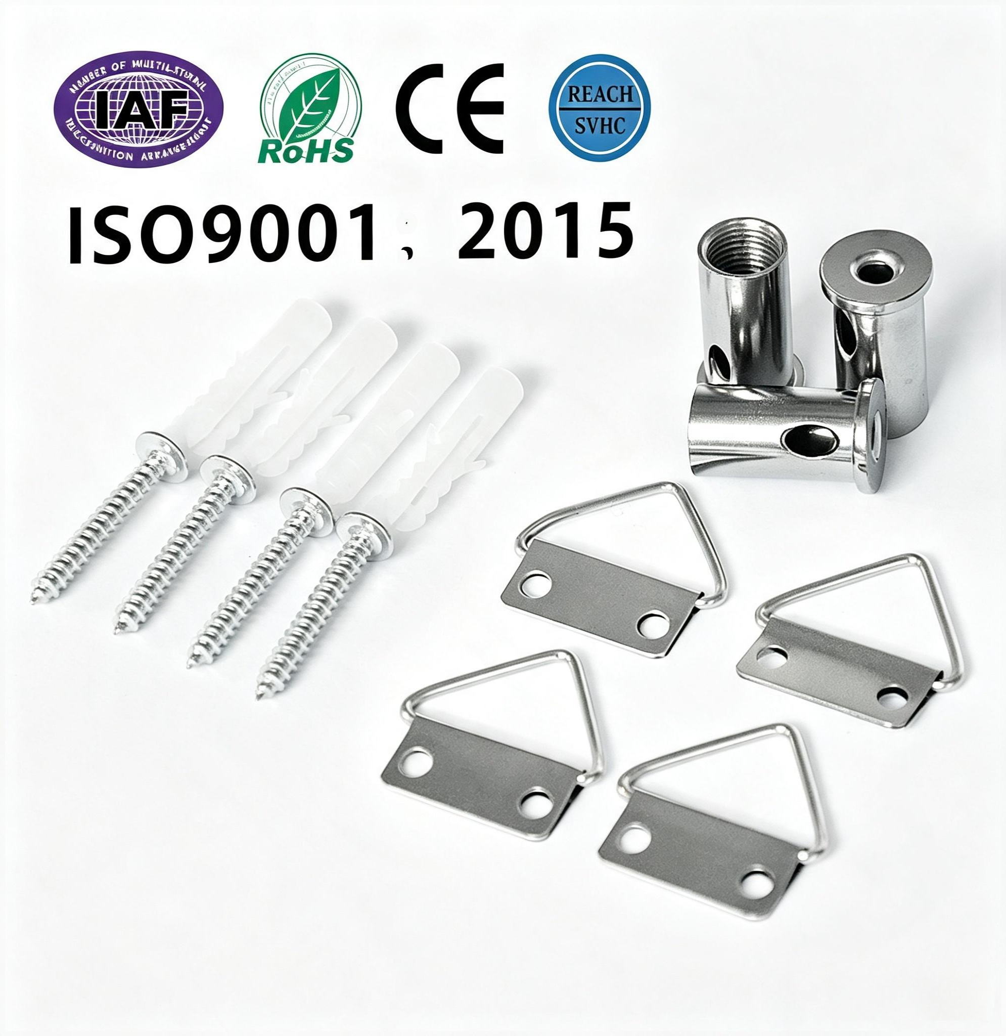 Adjustable Panel Lighting One Set Steel Wire Rope Hanging Kit With Triangle Brackets