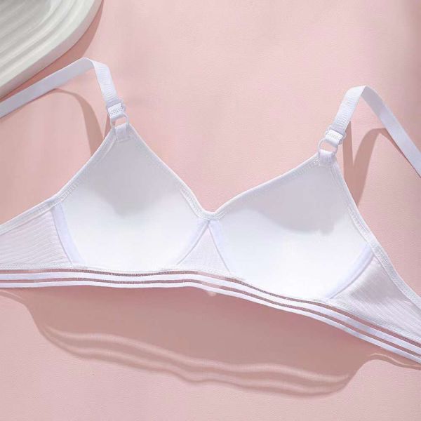 Female High Quality AB Cup Bra Small Breast Underwear Sports Thin Small Quality Wholesale Bra for Women