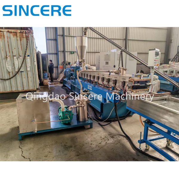 Plastic Granulator Line Recycling Pelleting Equipment Pulverizer