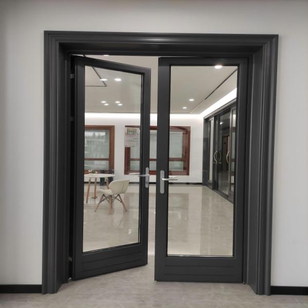 Durable Aluminum Alloy Casement Doors With Thermal Insulation