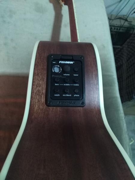 43 Jumbo satin finishing acoustic guitar hand made mahogany wood color acoustic guitar