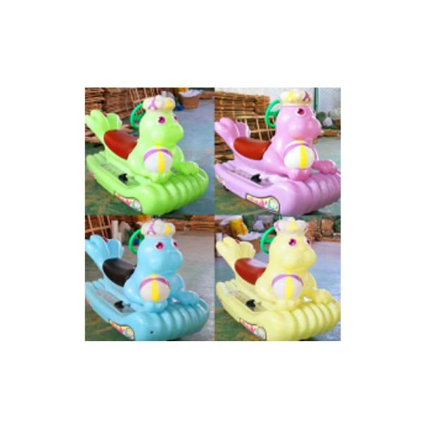 Unisex Indoor Kids Amusement Car Ride with Popular Animal Design //32A Battery Plus