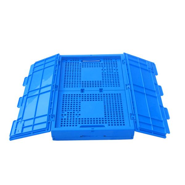 Bulk Totes Plastic Crate Reusable Collapsible Crate Plastic Container Compact When Folded Crate for Convenient Storage