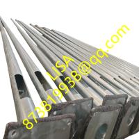Hongxin Round Q235 Hot Dip Galvanized Wrapped 10M Street Lighting Steel Pole
