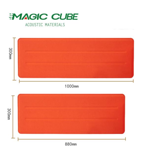 Lightweight And Fire-Resistant Recycled PET Polyester Fiber Acoustic Desk Divider