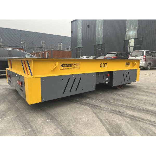 50t Trolley Transfer Adjustable Work Speed 10mm Plate Thickness