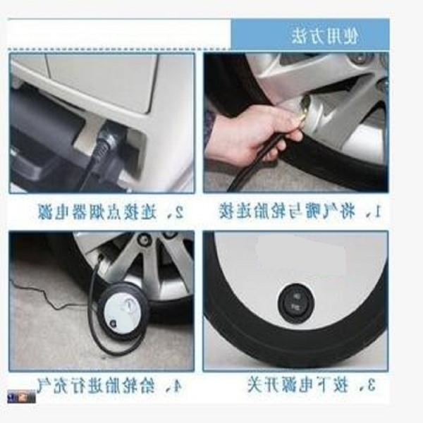 Пластиковый автомобильный DC12v шины воздушный компрессор для автомобильного сигаретного зажигалки