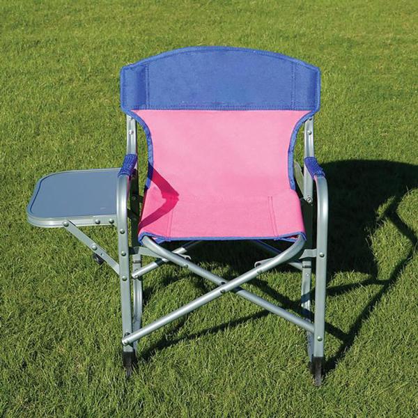 Custom Aluminum Folding Foldable Kids Director Chair Side Table Multifunctional Hiking Lightweight Backpacking