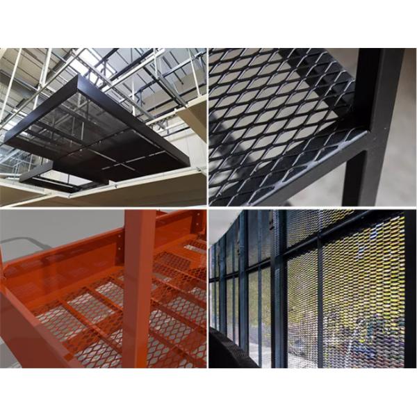 сетка металла на открытом воздухе стены красного цвета размера отверстия 100mm декоративная расширенная