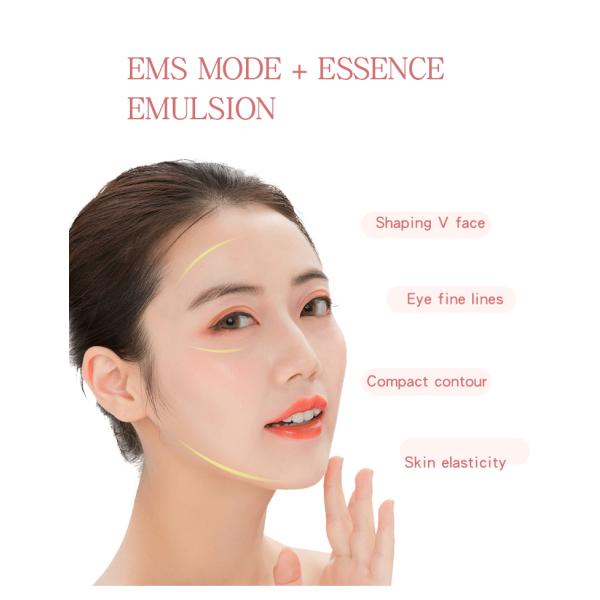 Massager стороны подъема иона прибора красоты фотона EMS RF для морщинок