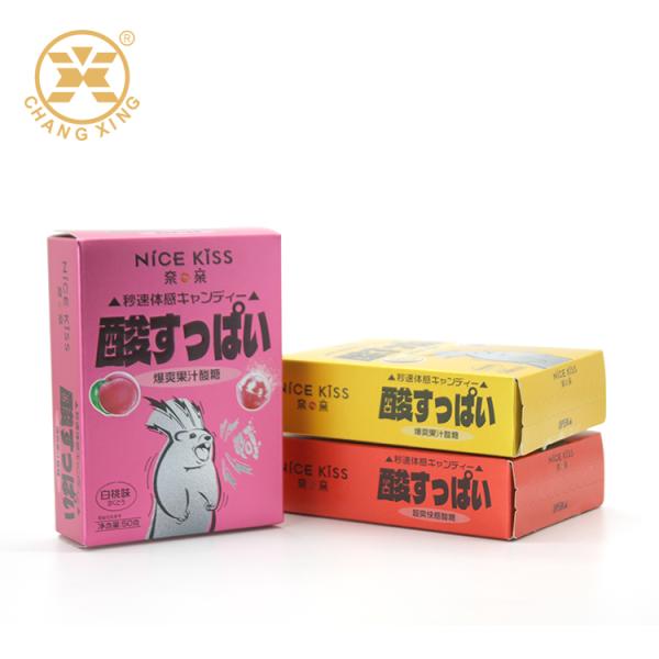 Custom Printing Paper Box with 4c Offset Printing Recyclable Food Grade Cardboard Packaging Box