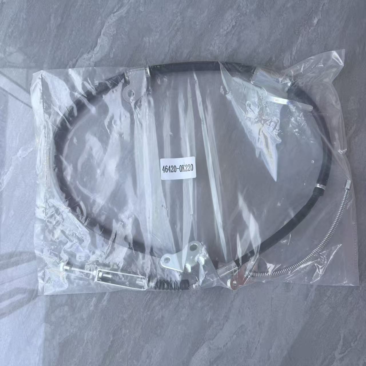46420-0K220 1530cm Rear Right Brake Cable Black Replacement Part For Hilux KUN25 Land
