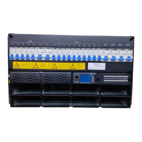 4U Compact DC Power System Output for Telecom Networks and Communication Infrastructure