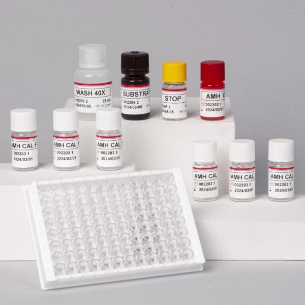 ELISA Detection Reagent Kit High Accuracy AMH Elisa Test Kit Hospital Use