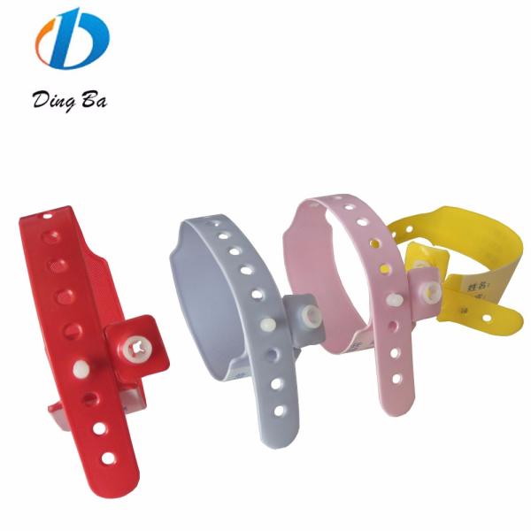 Soft and Safe Nail Insertion Inlay Technology Disposable Child Identification Band