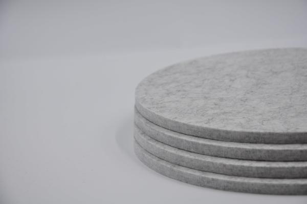 Auditorium Soundproof Round Acoustic Panels Fire Retardant Acoustic Cinema Wall Panels