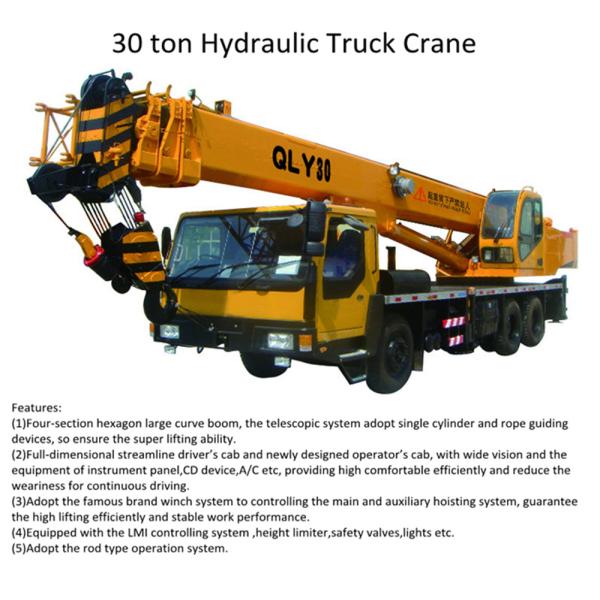 QLY30 30Ton Truck Crane
