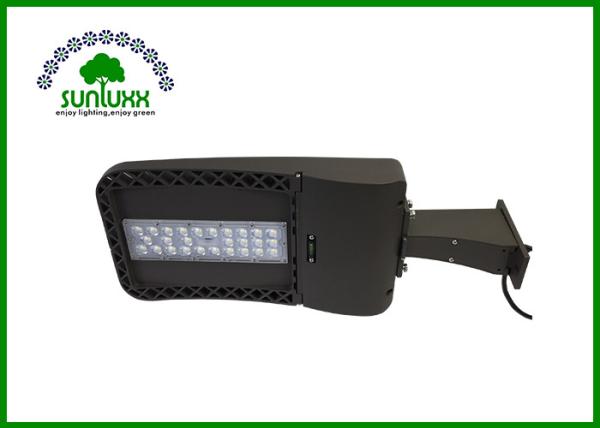 Fan - Shaped LED Parking Lot Lights High Efficiency  Lumileds Type