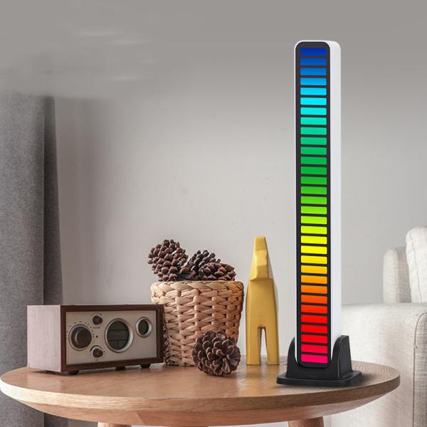 New Arrival Smart  Music Pickup Rhythm Light  Rechargeable RGB Sound-Activated Ambient lamp With APP control for Car Par