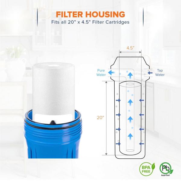 Cartucho de filtro de água de sedimentos para lojas de materiais de construção