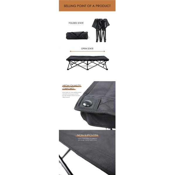 шестерня Оксфорд любимца дюйма 46x24x10 на открытом воздухе повысила кровати большого складного любимца на открытом воздухе