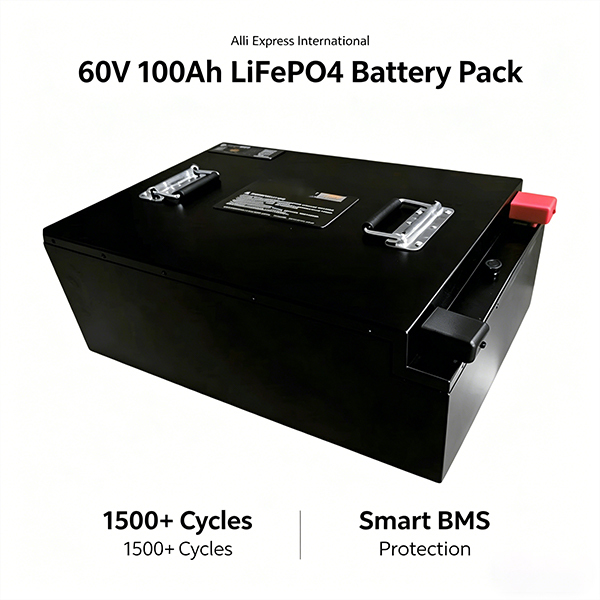 Electric Motorcycle 60V 100Ah Lithium Battery 2000W 60V 100Ah Scooter Tricycle Lithium Ion Battery with BMS