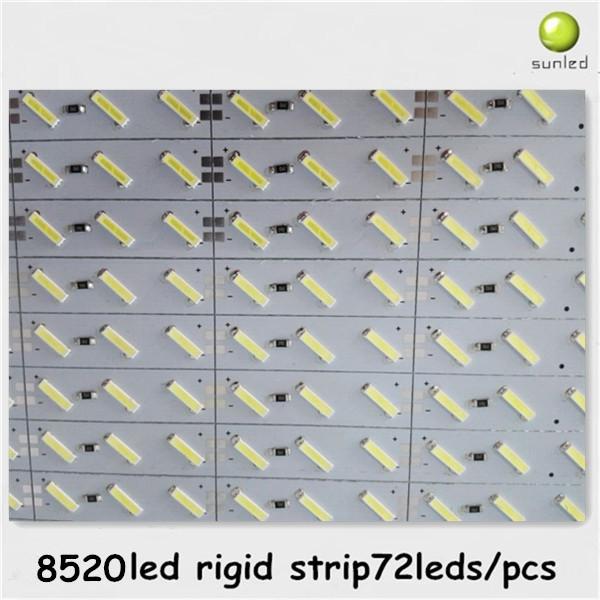 IP20 Solid Led Light Strip Epister Chip DC12V SMD8520 Aluminum Material 18-22w