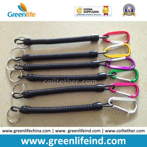 Customized Size and Red color 4'' to 40'' Multi-purpose Utilities Plier Coiled Lanyards