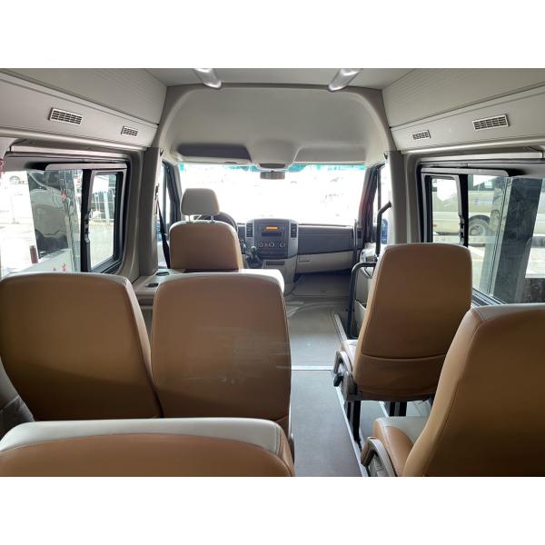 Used Luxury Buses Benz Commercial Mini Bus 19 Seats Front Engine Daimler Engine EURO V