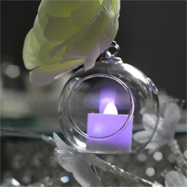 Оптовая дешевая стеклянная висячая шары свечи фонарь для мероприятия Рождественское украшение