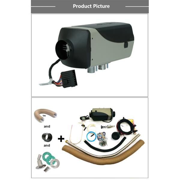 JP Heater 2KW Gas 12V Night Heater for Car Bus Truck Similar to Webasto AT2000 support bluetooth control ce certificate work altitude 5000m