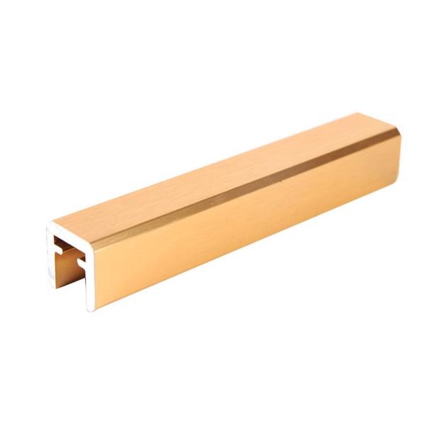 6061 Aluminium U Profile Channel Section Extrusion 20mm 6mm Handrail Guardrail