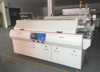 6 zonas SMT máquina de solda de refluxo de ar quente refluxo de forno 1938mm túnel de aquecimento