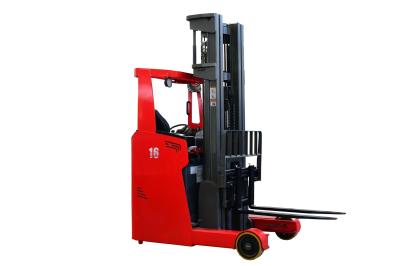 Stand Up 1.6 To 2.5 Tons Reach Walkie Stacker Four Wheel Braking