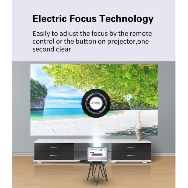 New SKY 118 3D Smart Android Proyector Hologram Mobile Projectors DLP WIFI Small Pocket LED 4k Projector