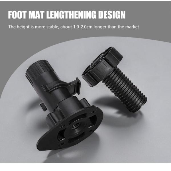 Modern Design PVC Skirting Line with Durable Waterproof PVC Feet and Supporting Leg