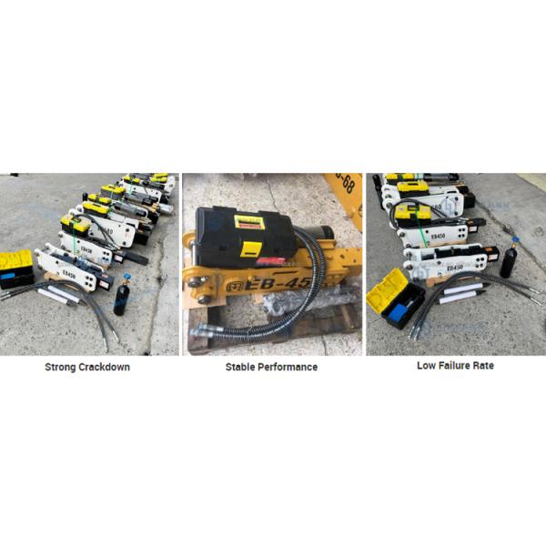 EB45 открытый верхний бортовой тип молоток утеса выключателя гидравлического Джек зубила диаметра 45mm для экскаватора 0.8-1.5 тонн мини