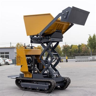 Elevador automático 1000 kg compacto, desembaçador, pequeno transportador agrícola.