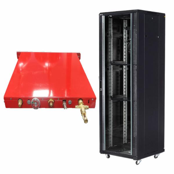 FM200 Gas Fire Suppression System  Server Rack Fire Protection Device