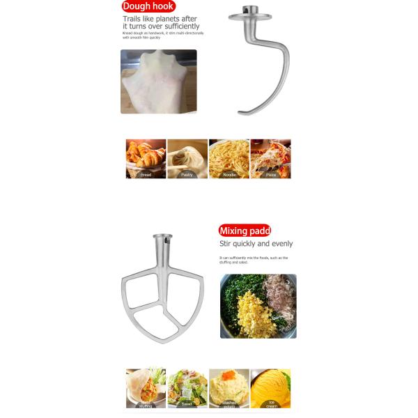 22 кг нержавеющая сталь многоцветный спиральный кухонный тестомешальник для хлебного напитка